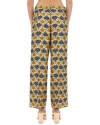 Max Mara - Silk Pants Timec Trousers - Lyst