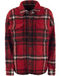 Polo Ralph Lauren - Oversized Wool-Blend Plaid Shirt - Lyst
