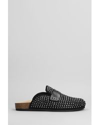 JW Anderson - Loafer Crystal Slipper-Mule - Lyst