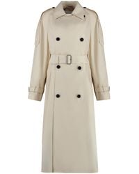 Burberry - Trench Coat Gabardine Cotton & Raincoats - Lyst