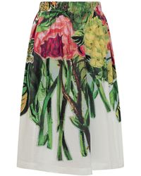 Marni - Mystical Bloom Print Skirt - Lyst