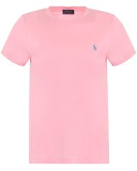 Polo Ralph Lauren - Logo Cotton T-Shirt - Lyst