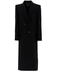 Stella McCartney - Long Double-Breasted Coat - Lyst