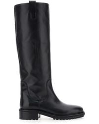 Aeyde - Knee-High Boots Henry Leather Calf - Lyst