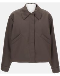 Kassl - Bomber Short Rubber - Lyst