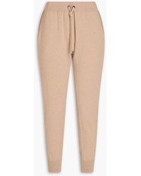 Brunello Cucinelli - Light Wool Jogger Trousers - Lyst