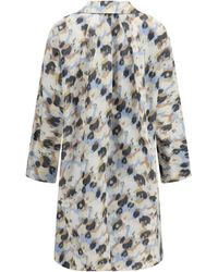 Marni - Printed Button Parka Coat - Lyst