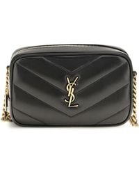 Saint Laurent - Ysl Pw Mbag 7_Daytona Lamb C-M Ovis Aries Shoulder Bags - Lyst