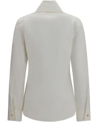 KHAITE - Shirt Ivy High-Neck - Lyst