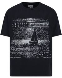 Rhude - Minimalist T-Shirt With Crew Neckline - Lyst
