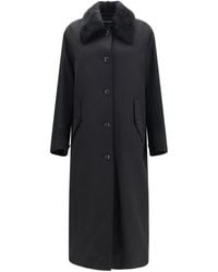 Our Legacy - Tundra Coat Virgin Wool Fleece Ovis Aries - Lyst