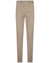 PT01 - Stretch Cotton Classic Trousers - Lyst