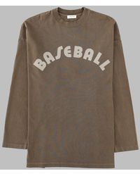 Fear Of God - Long Sleeve T-Shirt Baseball Cotton T-Shirts - Lyst