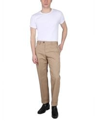 PT Torino - Rewoked Pant Cotton Trousers - Lyst