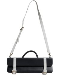 Dolce & Gabbana - Calfskin Leather Crossbody Shoulder Bag And Cotton - Lyst