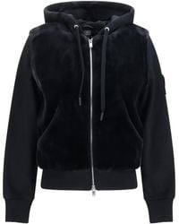 Moose Knuckles - Rosylyn Bunny Hoodie Cotton Sweatshirts - Lyst