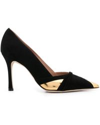 Malone Souliers - 100Mm Contrasting-Panel Pumps - Lyst