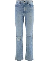 Le Jean - Straight-Leg Jeans Cotton - Lyst