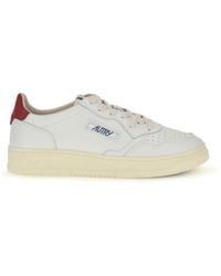 Autry - Medalist Low Sneakers/Deep Claret - Lyst