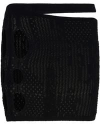 Roberta Einer - Knitted Mini Skirt Cotton - Lyst
