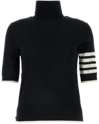 Thom Browne - Wool Blend Sweater - Lyst