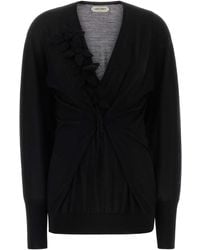 Alberta Ferretti - Wool Blend Sweater - Lyst