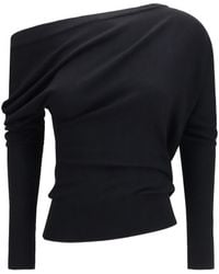 Tom Ford - Asymmetric Sweater Merino Wool Ovis Aries; Silk - Lyst