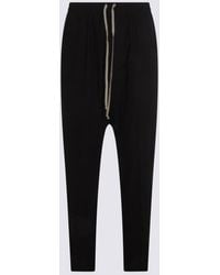 Rick Owens - Cotton Drawstring Long Pants - Lyst