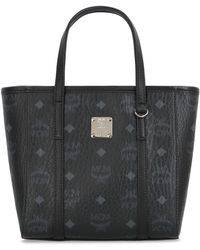MCM - Mini Tote Bag Toni Visetos Polyurethane - Lyst