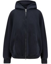 Balenciaga - "Flipped" Zippered Sweatshirt - Lyst