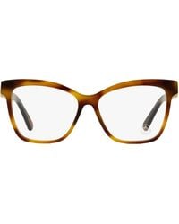Moncle Frame Moncler Moncler Ml5098 Square Acetate Eyeglasses in Black | Lyst