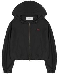 Celine - Windbreaker Jacket Nylon Cotton - Lyst