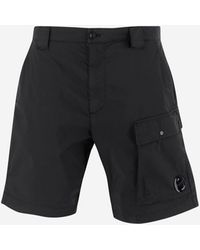 C.P. Company - Stretch Cotton Blend Cargo Shorts - Lyst