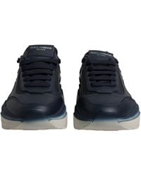Dolce & Gabbana - Portofino Lowtop Leather Sneakers - Lyst