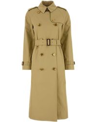 トレンチコート BURBERRY Sage Green Gabardine Trench Coat burberry--Sage-Gabardine-