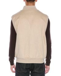 Brunello Cucinelli - Almond Button Front Jacket Clothing - Lyst