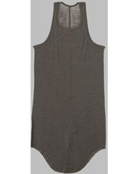 Rick Owens - Tank Top Basic Rib Cotton - Lyst