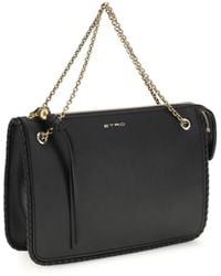 Etro - Leather Crossbody Clutch - Lyst