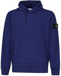 Stone Island - Hoodie With Drawstring Hood And Pockets - Lyst