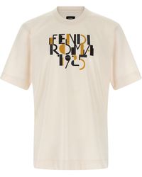 Fendi - Cotton T-Shirt - Lyst