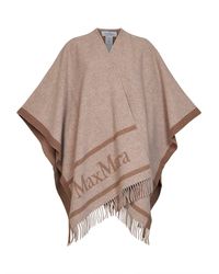 Max Mara - Poncho Hilde Wool Capes - Lyst