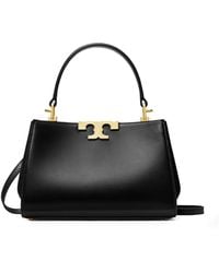 Tory Burch - Eleanor Mini Satchel Leather Shoulder Bag - Lyst