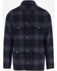 Woolrich - Wool-Blend Check Shirt - Lyst