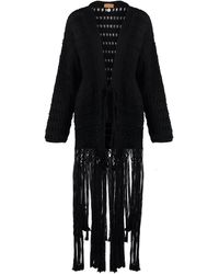 Alanui - Love Letter To India Cotton Cardigan Cardigans - Lyst