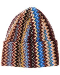 Missoni - Beanie Wool Blend Acrylic Hat - Lyst