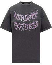 Versace - Dark Goddess T-shirt - Lyst