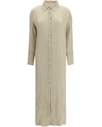 GONGDID DESIGN - Long Wave Dress Polyester - Lyst