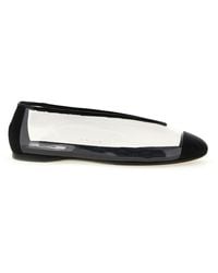 Moschino - Solid Ballet Flats - Lyst