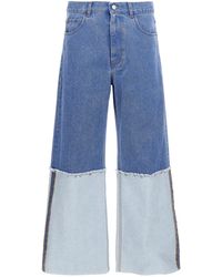 Marni - Maxi Turn-Up Jeans - Lyst