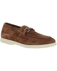 Ferragamo - 'Cosimo' Loafers With Metallic Hooks On The Front - Lyst